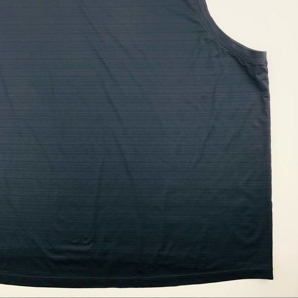 Fabletics Muscle Tank Lightweight Subtle Stripe Black - Picture 5 of 10